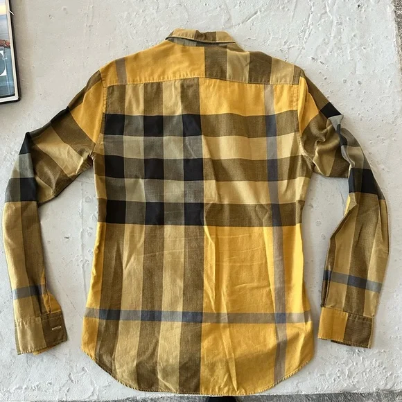 Burberry men’s  casual Long sleeve dress shirt size small - Picture 8 of 8